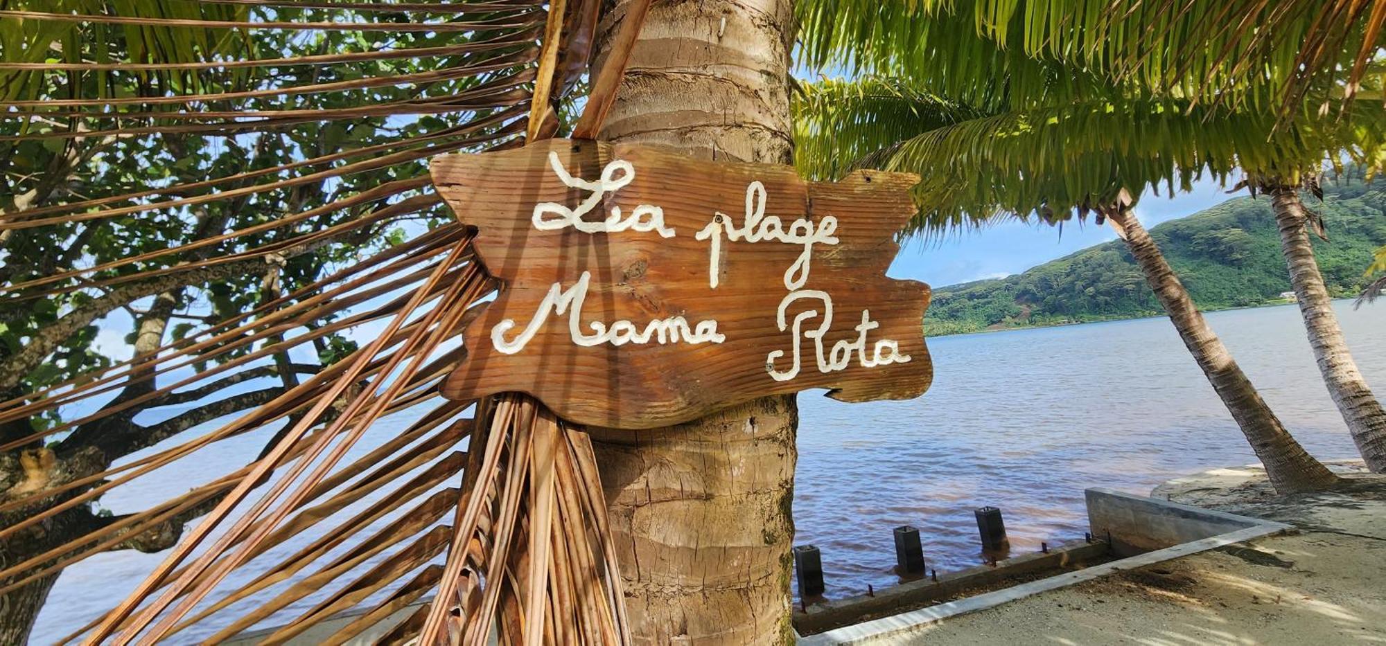 Fare Mama Rota - Au Bord De L'Ocean Villa Taputapuapea Eksteriør billede